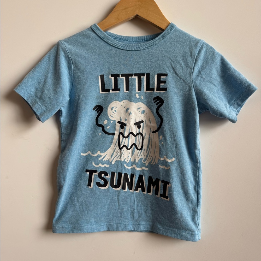 Little Tsunami Kids Blue T-Shirt